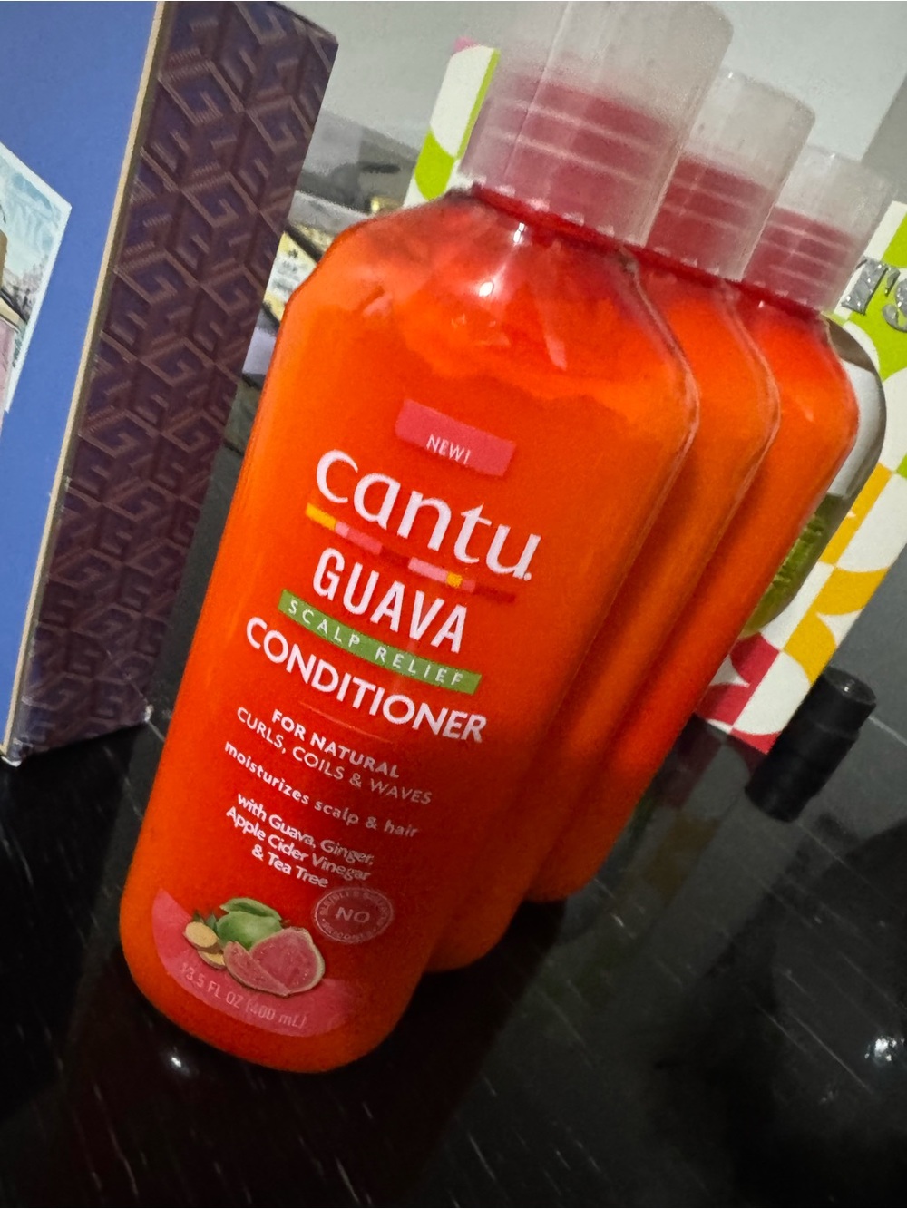 Cantu Guava Conditioner Moisturizer & Scalp Relief - Red